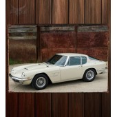 Металлическая табличка Maserati Mistral